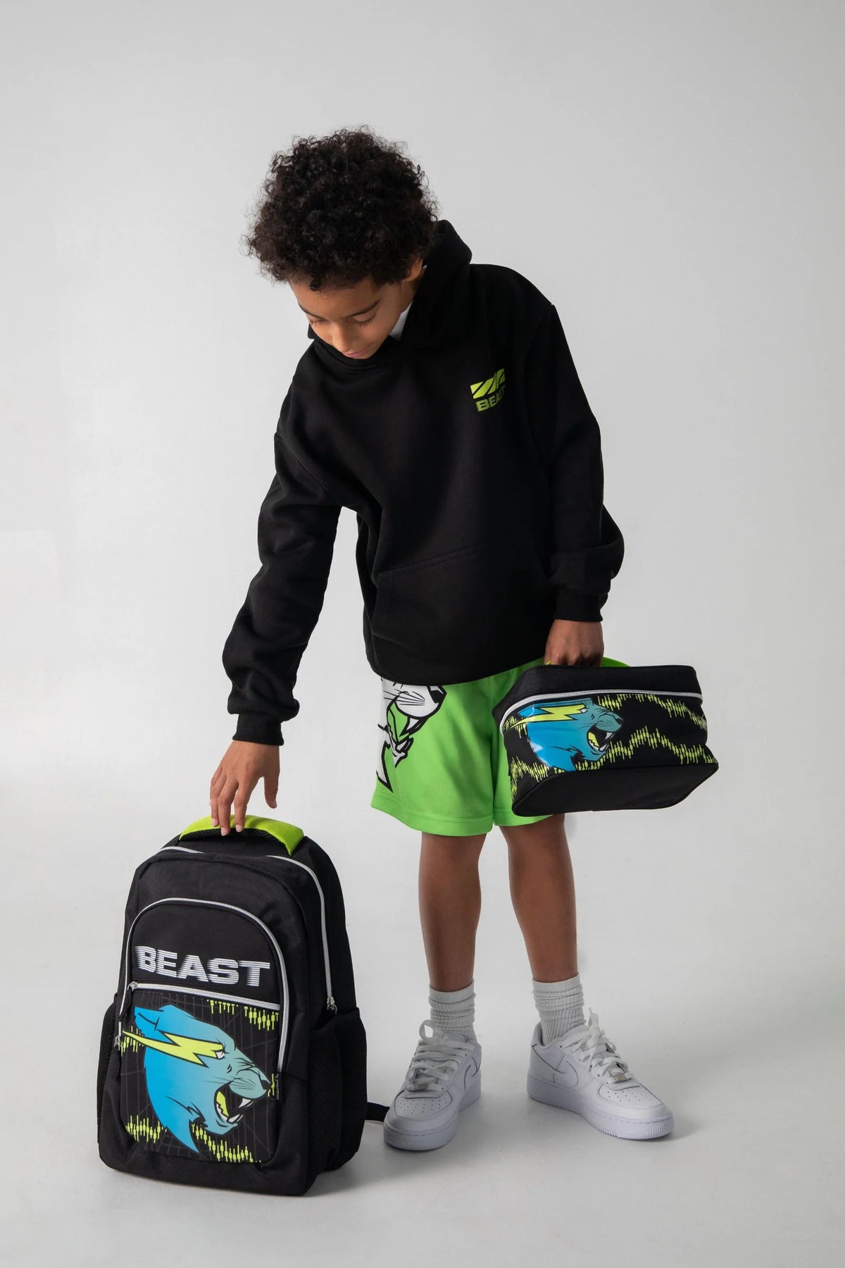 School Backpack with a Bold Panther Graphic, Padded Laptop Sleeve and Front Organizer Pocket