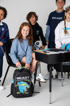 School Backpack with a Bold Panther Graphic, Padded Laptop Sleeve and Front Organizer Pocket