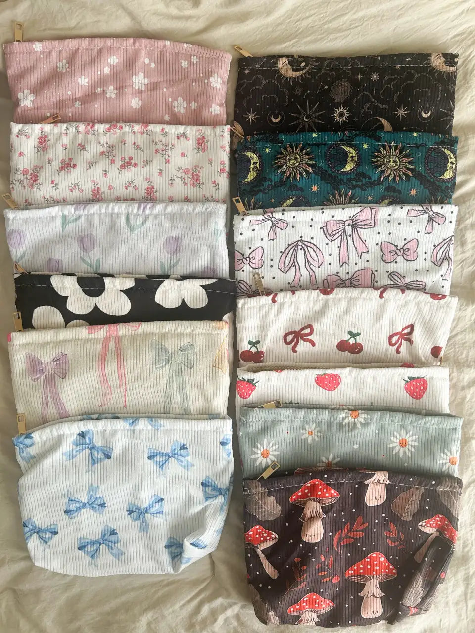 Scrapbook Kit Bundle with Zipper Pouch, Washi Tape, Die Cuts, Stickers, Gel Pens and Envelopes