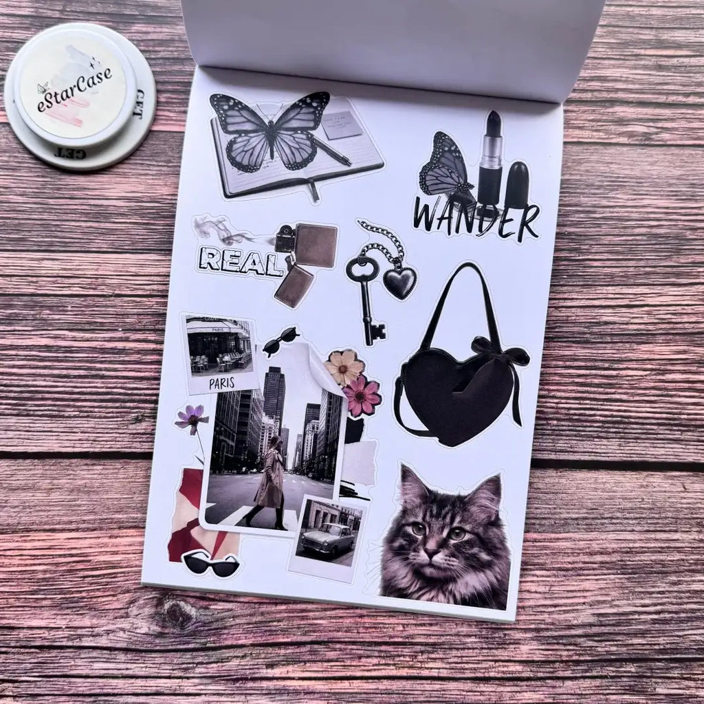 Scrapbooking Sticker Book