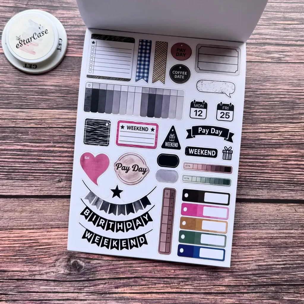 Scrapbooking Sticker Book