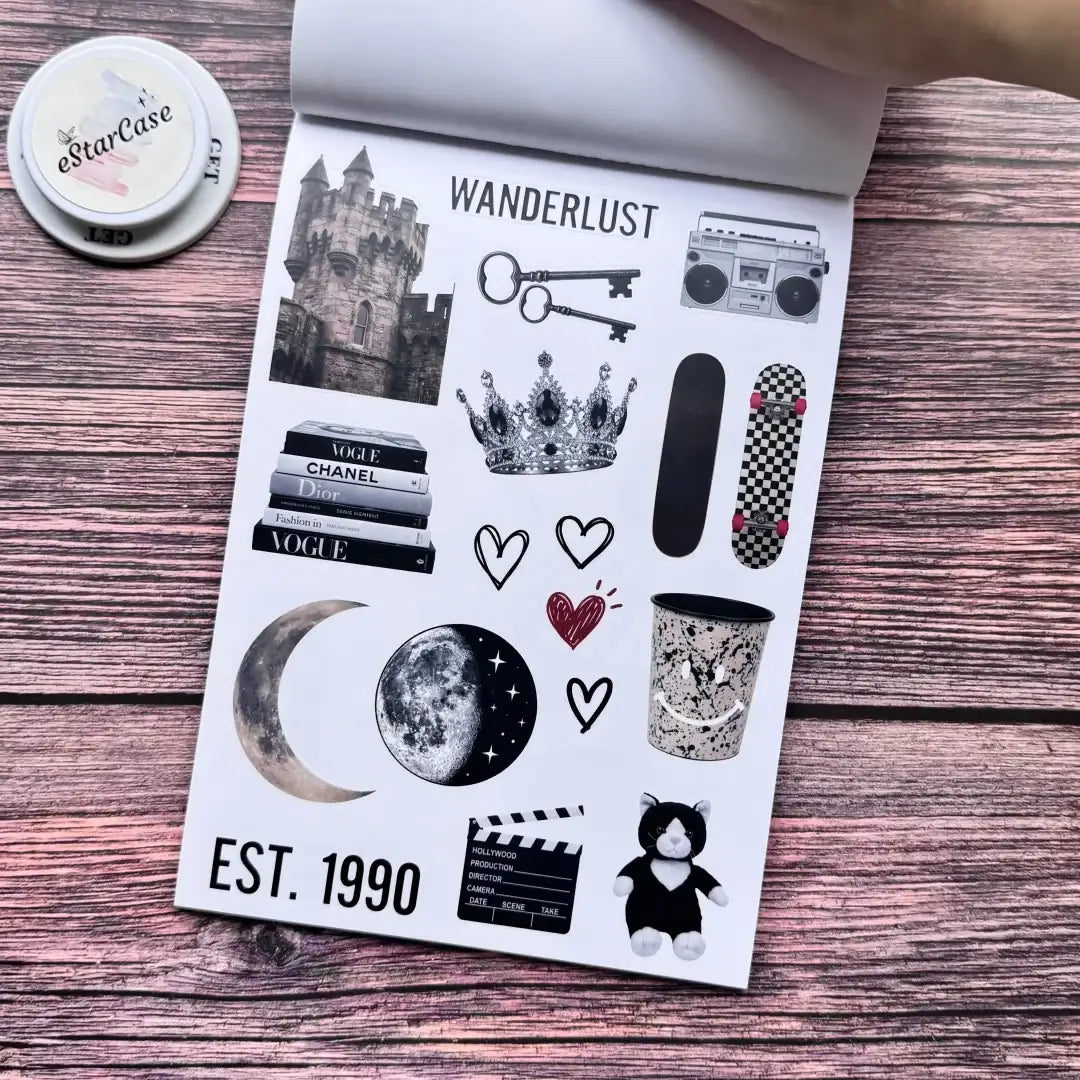 Scrapbooking Sticker Book