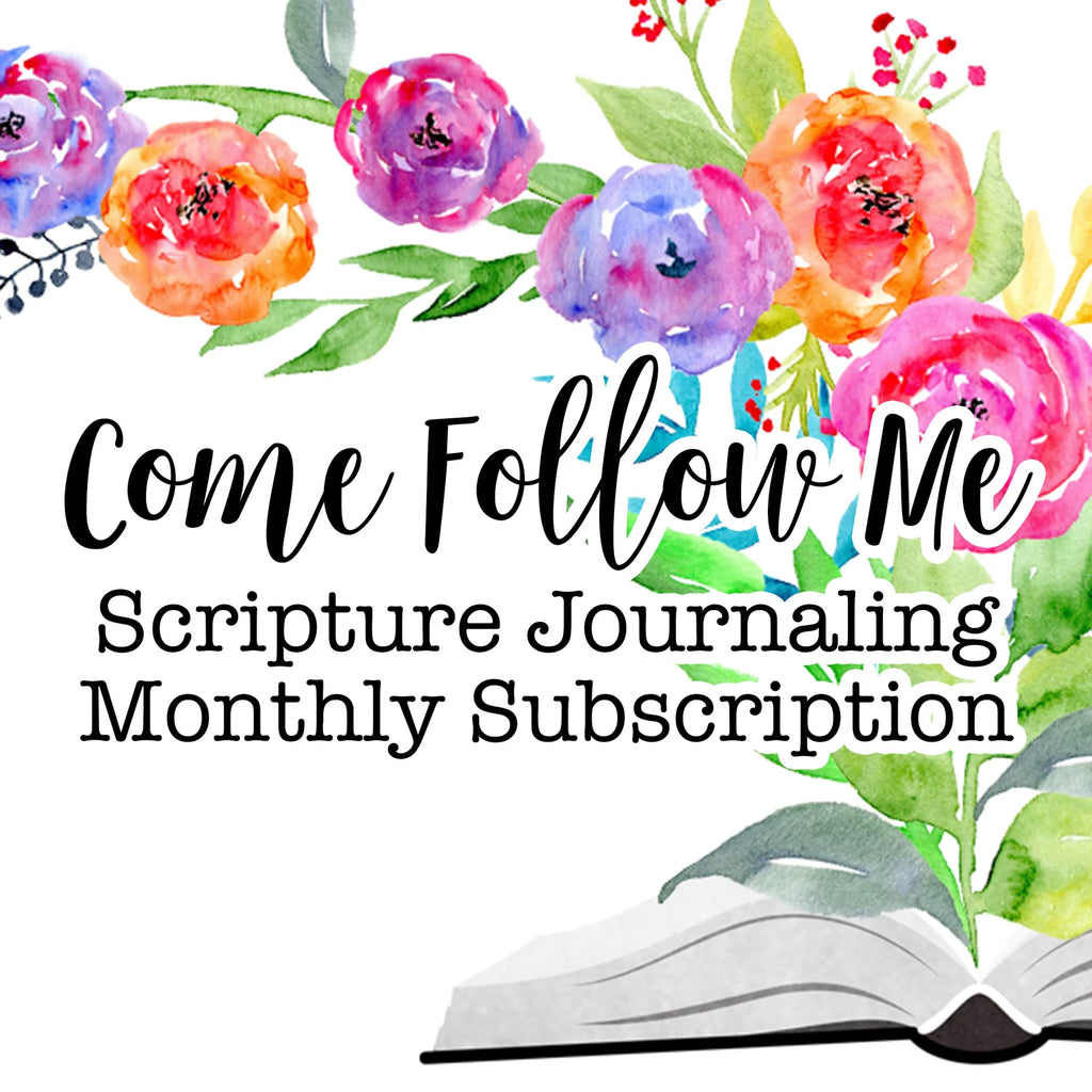 Scripture Journaling Monthly Kit Subscription