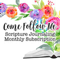 Scripture Journaling Monthly Kit Subscription