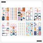 Seasonal Planner Stickers, 30 Sheets of Decorative Artwork and Functional Labels for Journaling