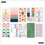 Seasonal Planner Stickers, 30 Sheets of Decorative Artwork and Functional Labels for Journaling
