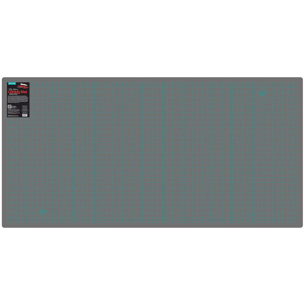 Self-Healing Double-Sided Rotary Cutting Mat for Quilting, 28 x 58 Inch Grid Surface · self-healing cutting mat