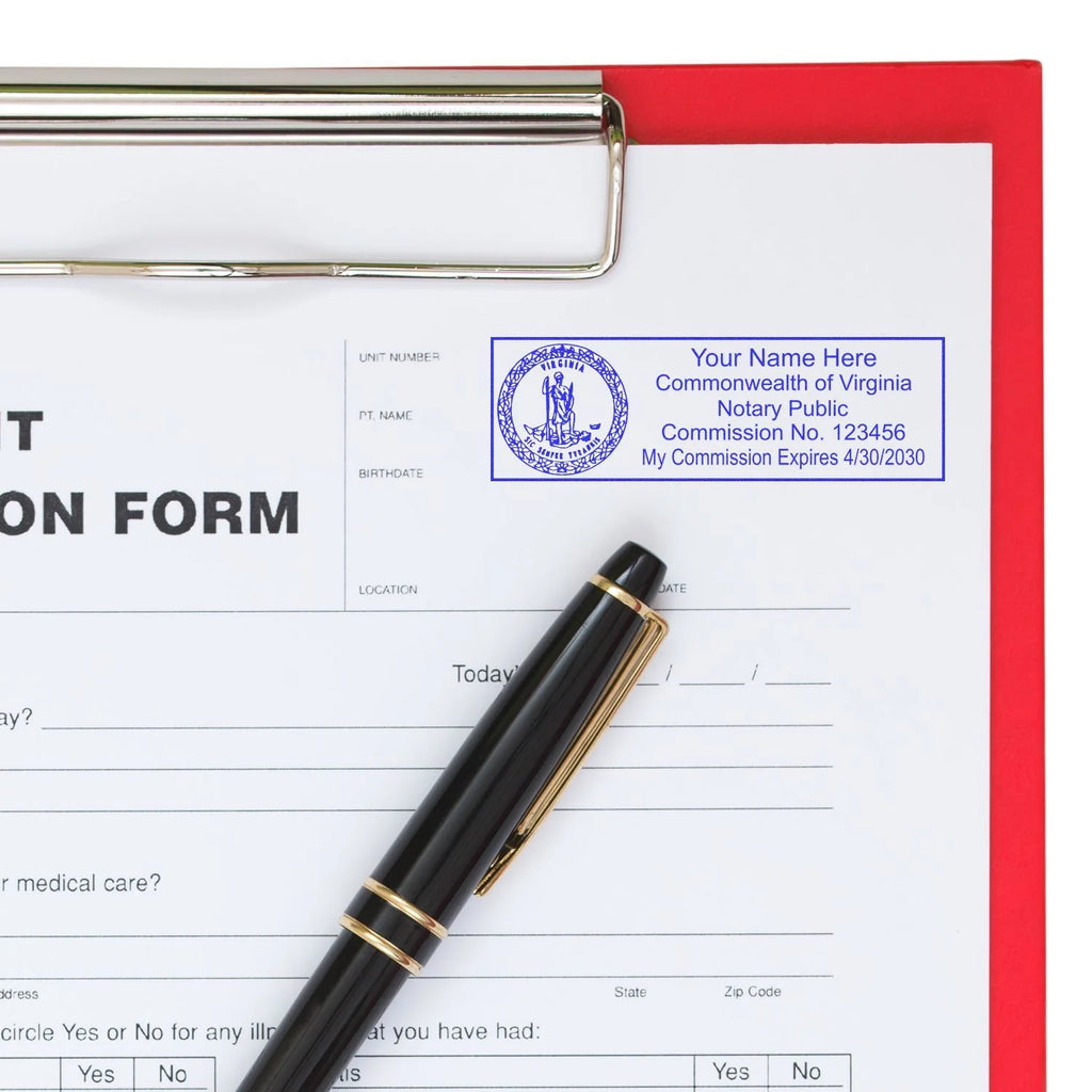 Self-Inking Notary Stamp
