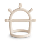Sensory Baby Teether with an Easy-to-Grip Interior Handle and Textured Food Grade Silicone Surfaces — Shifting Sand