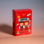 Serbian Beginner Flashcards for Ages 3+ — 100 Illustrated Cards in Cyrillic and Latinica Scripts