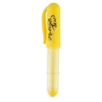 Sewing Chalk Marker with Fine Dosing Wheel for Precise Yellow Fabric Lines and Easy Removal