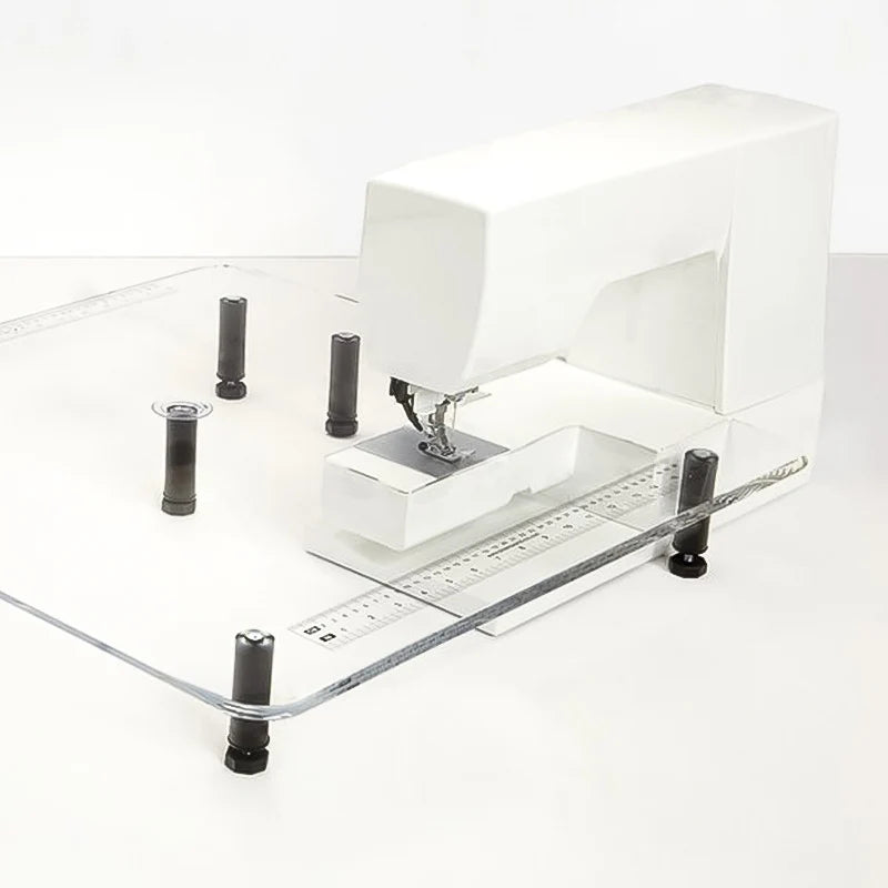 Sewing Machine Extension Table, 24 x 24 Inch Acrylic Workspace