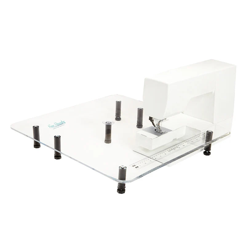 Sewing Machine Extension Table, 24 x 24 Inch Acrylic Workspace