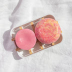 Shampoo and Conditioner Bar Tray with Removable Bamboo Fibre Rack for Moisture Draining Storage