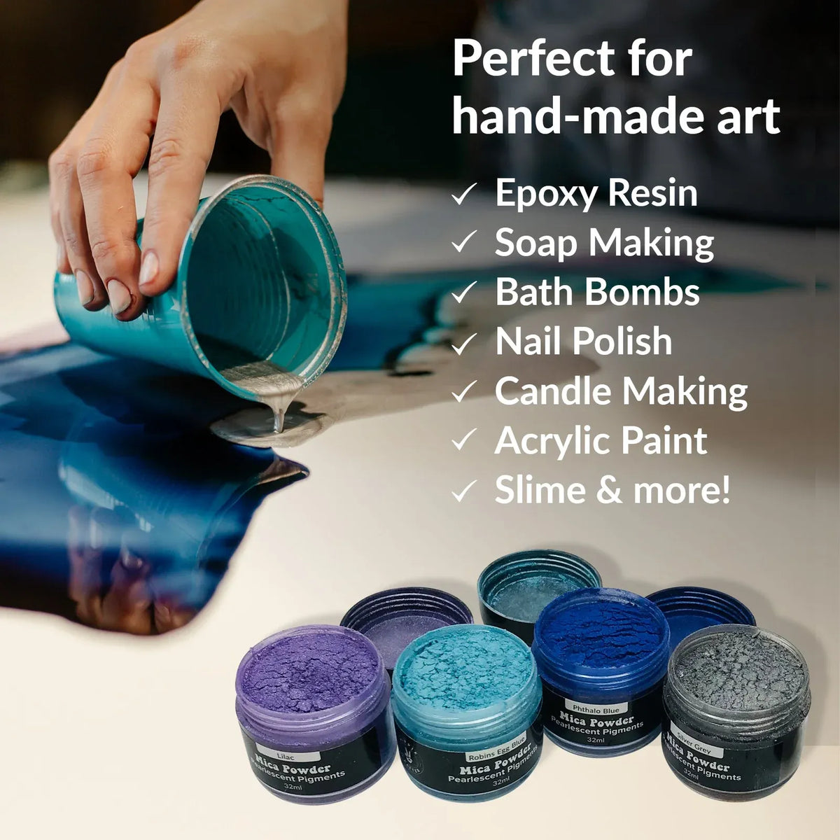 Shimmery Mica Powder Set