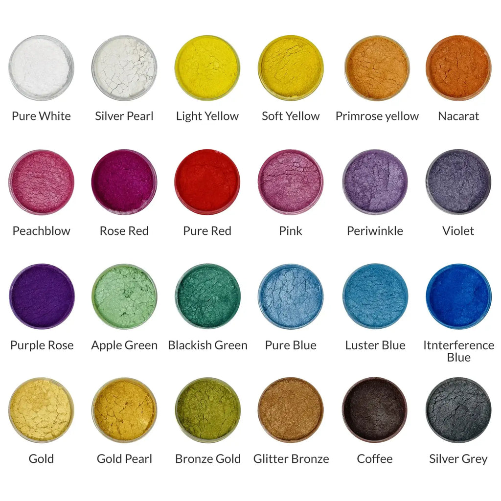 Shimmery Mica Powder Set