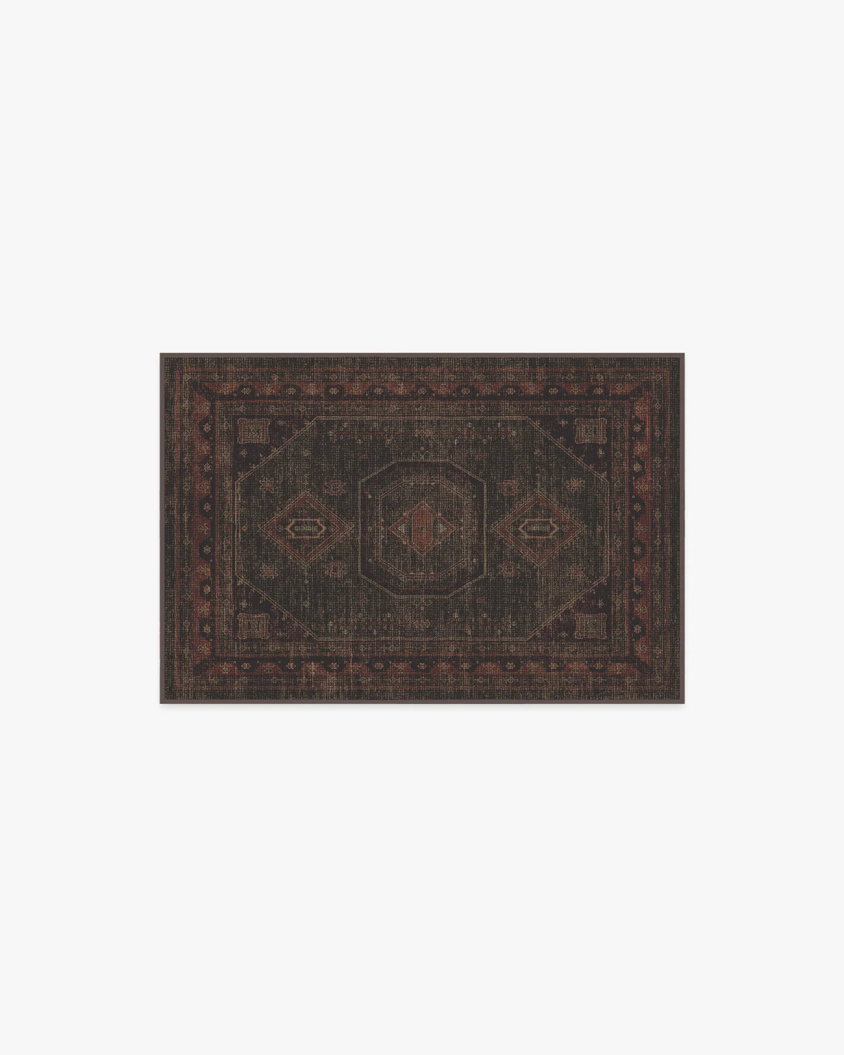 Shira Bordeaux Flatwoven Rug