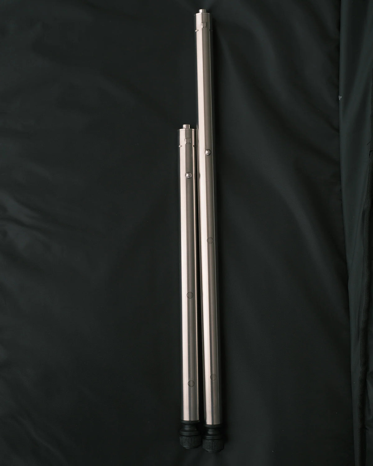 Short Adjustable IGT Table Legs in a Pair with Three Height Settings from 15.75 to 26 Inches