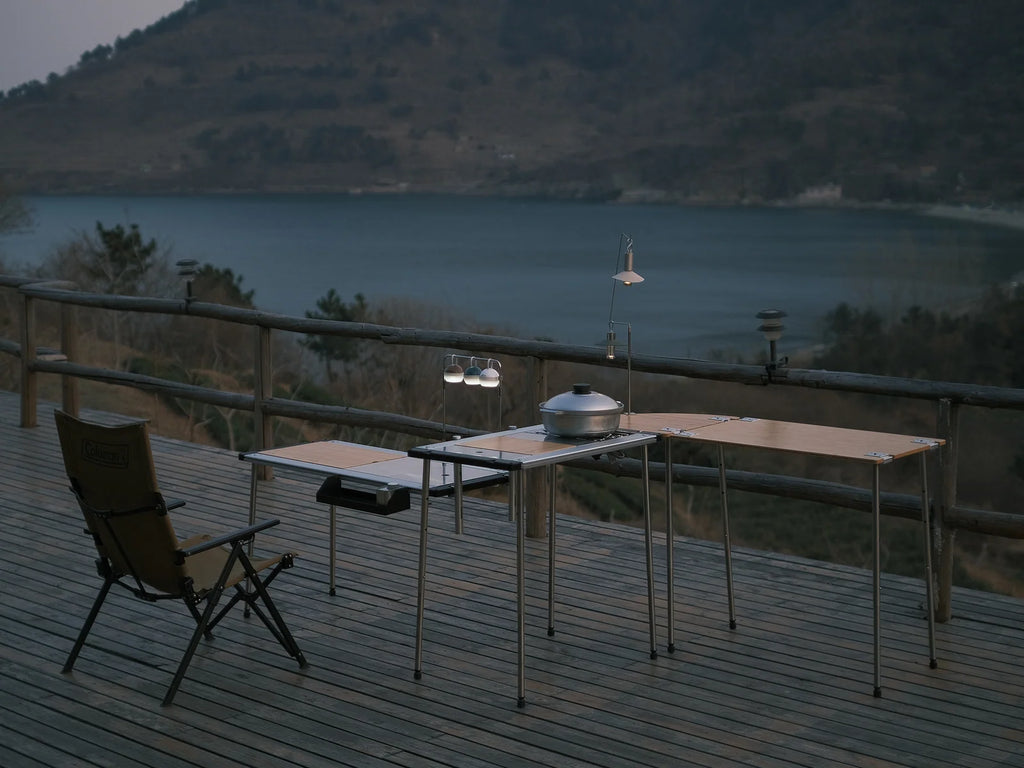 Short Adjustable IGT Table Legs in a Pair with Three Height Settings from 15.75 to 26 Inches