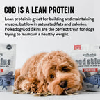 Short-Stick Cod Skin Dog Treats