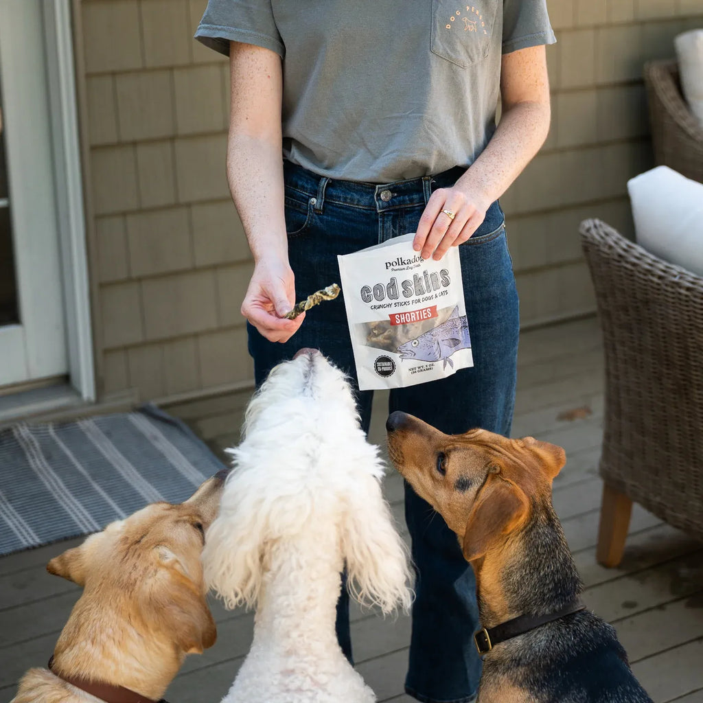 Short-Stick Cod Skin Dog Treats