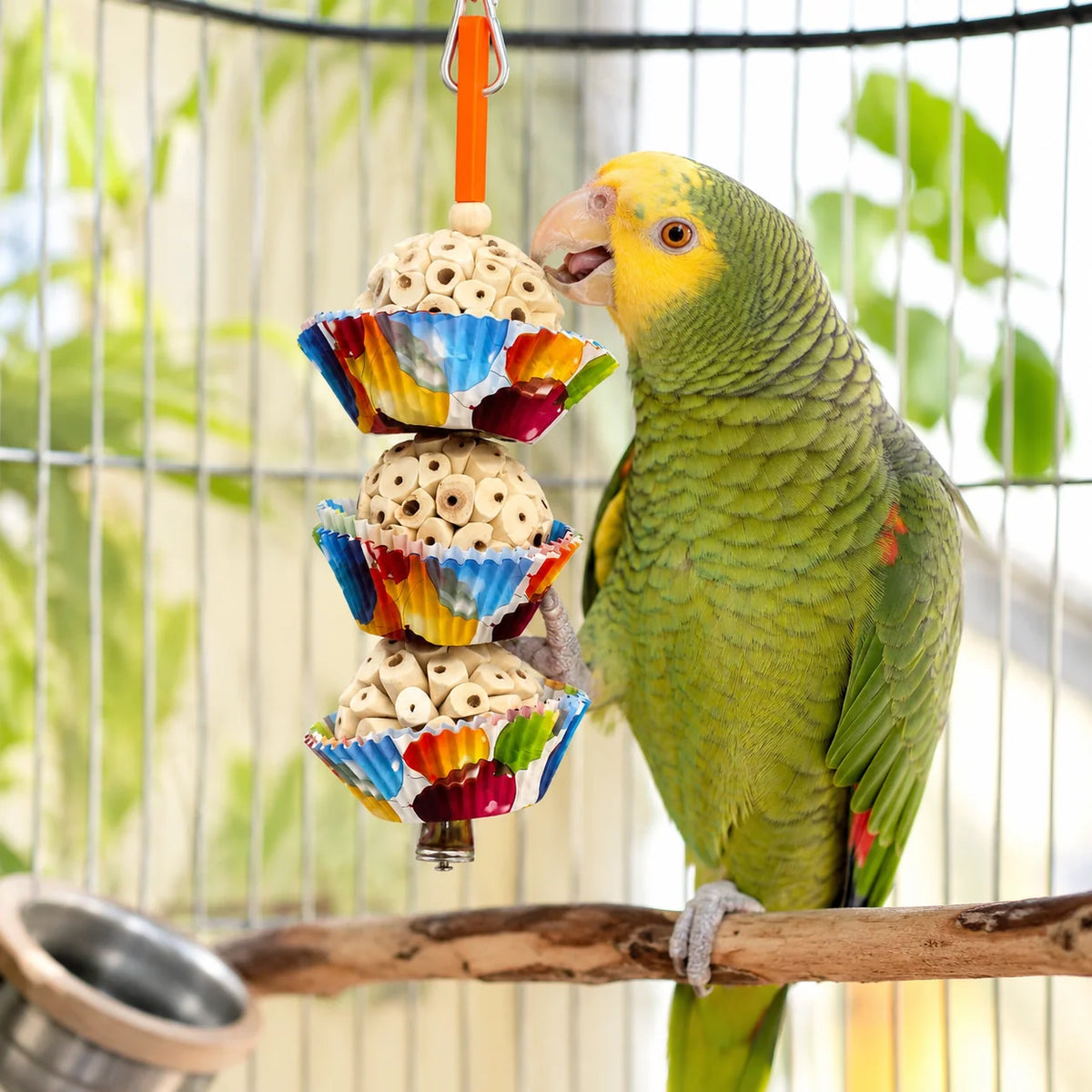 Shreddable Three Cake Bird Toy