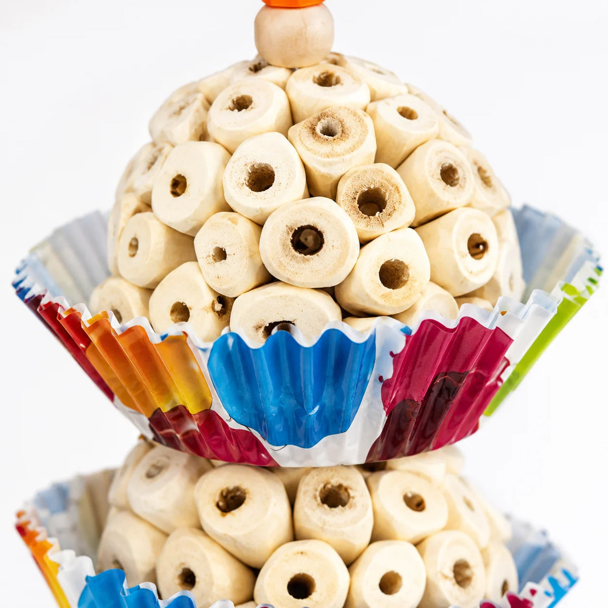 Shreddable Three Cake Bird Toy