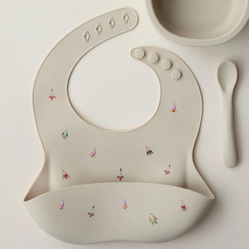 Silicone Baby Feeding Bib