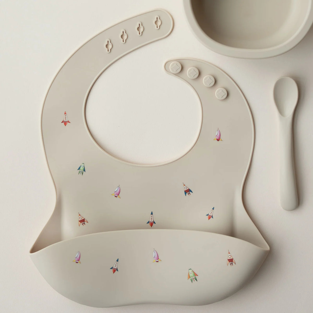 Silicone Baby Feeding Bib