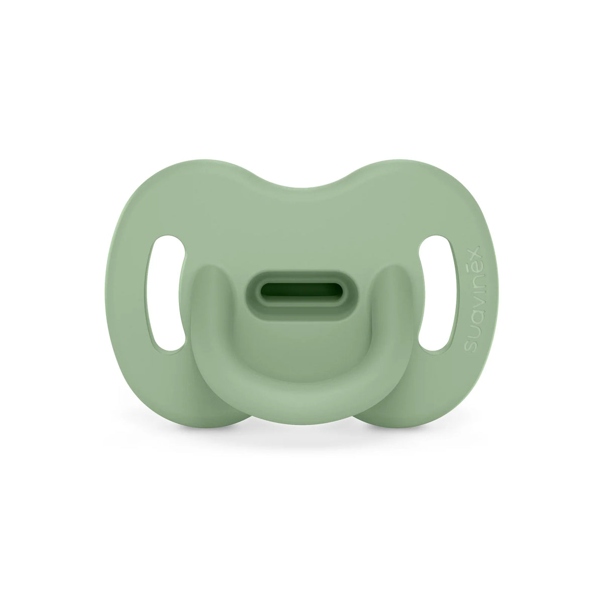 Silicone Baby Pacifier with a Reversible Physiological Nipple and Soft Single-Piece Construction — 6-18mo / Single / Reseda