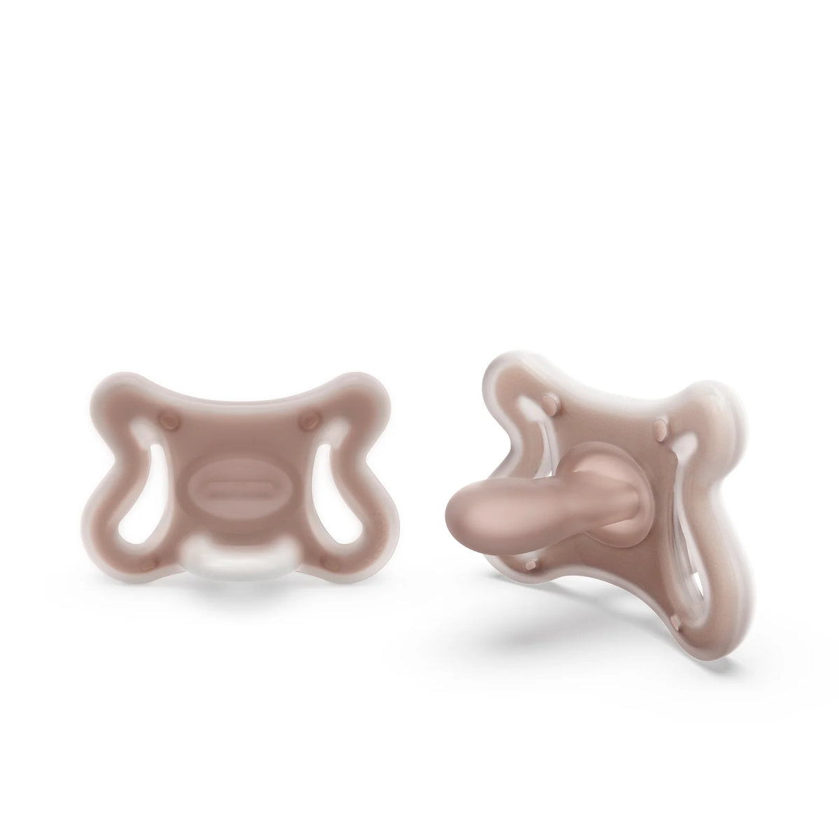 Silicone Baby Pacifier with a Ventilated One-Piece — Deep / -2-2mo / 2 Pack / Deep / 0-6mo / 2 Pack / Deep / 6-18mo / 2 Pack