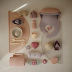 Silicone Bath Play Set with Toys That Open for Easy Cleaning and Fast Drying After Water Play
