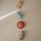 Silicone Bath Play Set with Toys That Open for Easy Cleaning and Fast Drying After Water Play