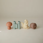 Silicone Bath Play Set with Toys That Open for Easy Cleaning and Fast Drying After Water Play