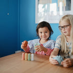 Silicone Bath Play Set with Toys That Open for Easy Cleaning and Fast Drying After Water Play