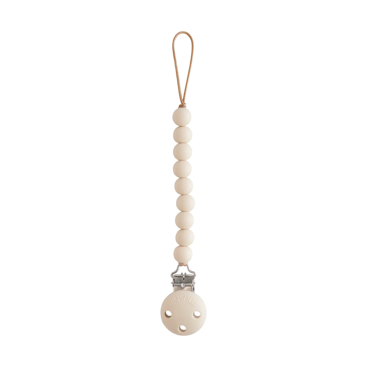 Silicone Pacifier Clip with Food-Grade Beads and Secure Clasp for On-the-Go Baby Essentials — Shifting Sands