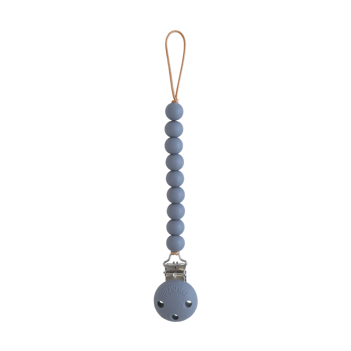 Silicone Pacifier Clip with Food-Grade Beads and Secure Clasp for On-the-Go Baby Essentials — Tradewinds