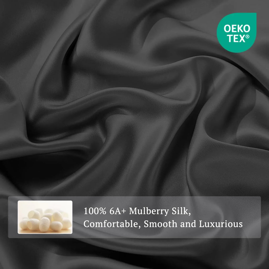 Silk Fitted Sheet in 19 Momme Mulberry Silk