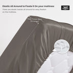 Silk Fitted Sheet in 19 Momme Mulberry Silk