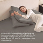 Silk Fitted Sheet in 19 Momme Mulberry Silk