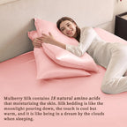 Silk Fitted Sheet in 19 Momme Mulberry Silk