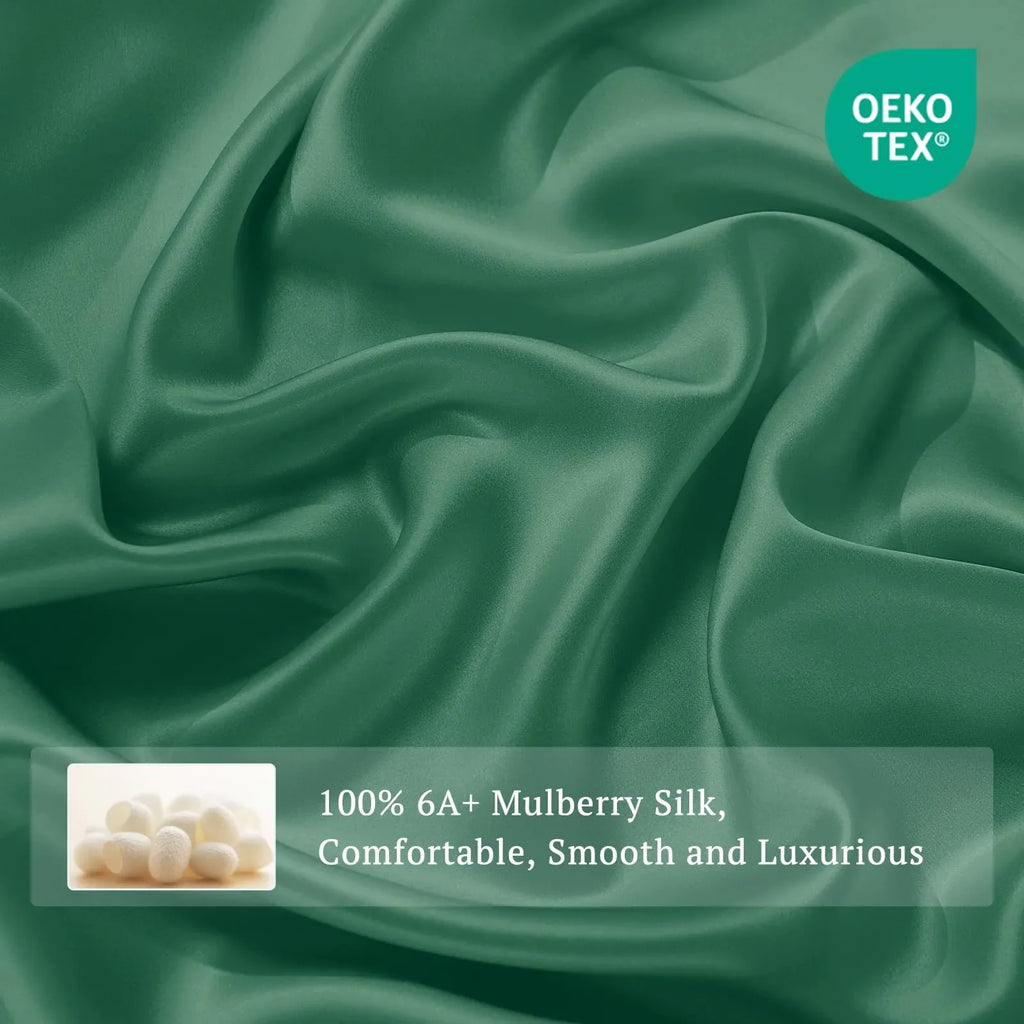 Silk Fitted Sheet in 19 Momme Mulberry Silk