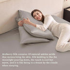 Silk Fitted Sheet in 19 Momme Mulberry Silk