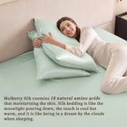 Silk Fitted Sheet in 19 Momme Mulberry Silk