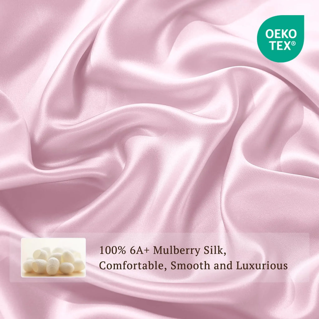 Silk Fitted Sheet in 19 Momme Mulberry Silk
