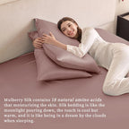 Silk Fitted Sheet in 19 Momme Mulberry Silk