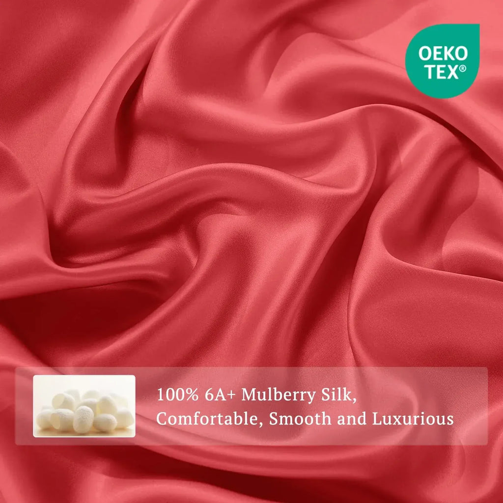 Silk Fitted Sheet in 19 Momme Mulberry Silk