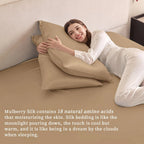 Silk Fitted Sheet in 19 Momme Mulberry Silk