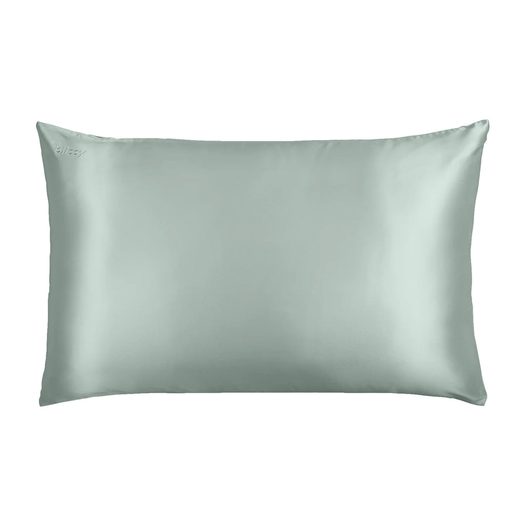 Silk Pillowcase in Matcha, Standard Size, Made from 100% Mulberry