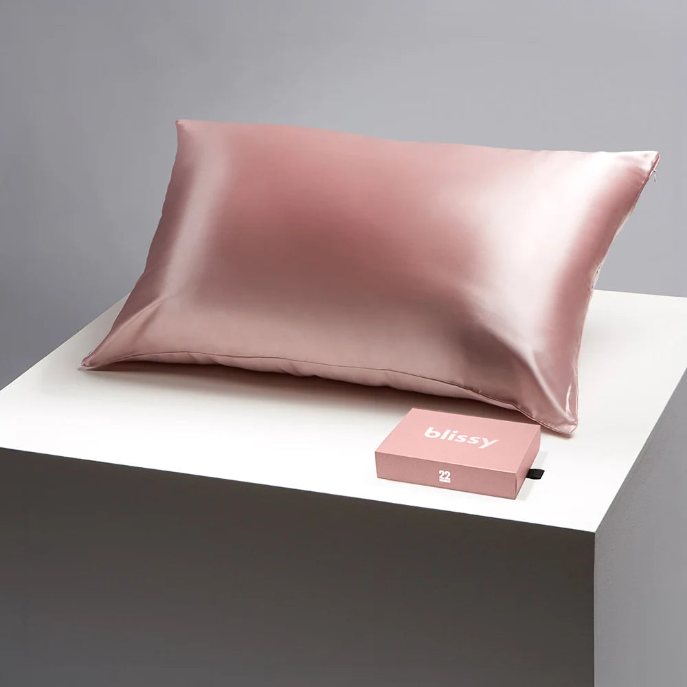 Silk Pillowcase in Pink